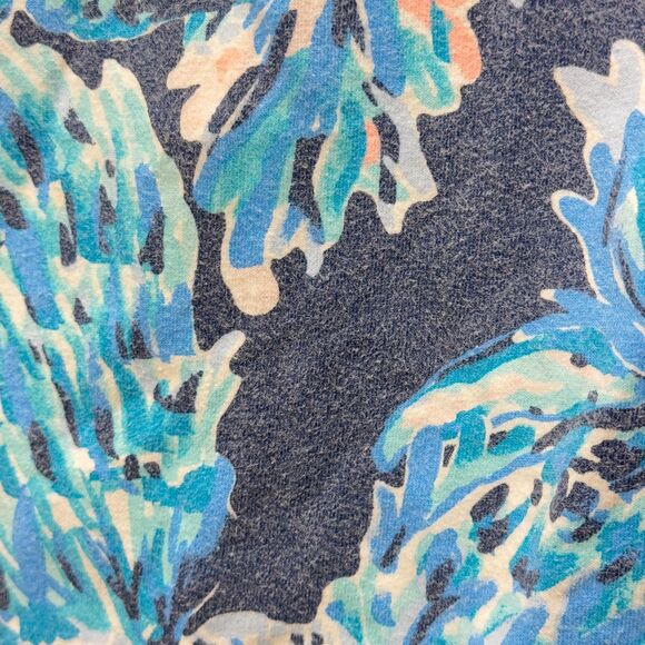 Lilly Pulitzer Sweatshirt Womens Small Skipper Popover 1/2 Zip Pullover Stretch - Picture 7 of 8